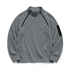Blake Holloway Dual-Zip Stand Collar Pullover