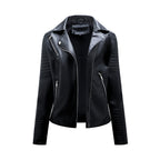 Léa Classic Moto Vegan Leather Jacket