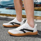 Landstrider Breathable Mesh Wide-Toe Walking Sneakers