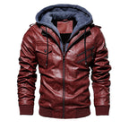 Stryde Vintage Aviator Layered Hoodie Jacket