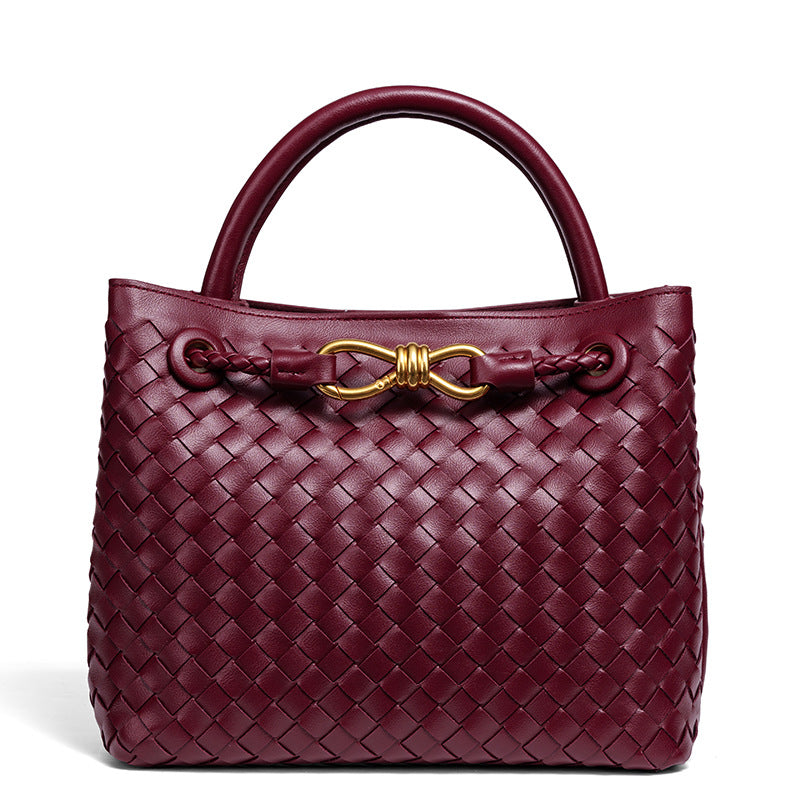 Élise Parisian Vegan Leather Square Handbag
