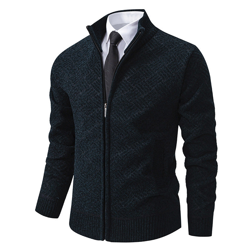 Blake Holloway Thermal Knit Cardigan Jacket