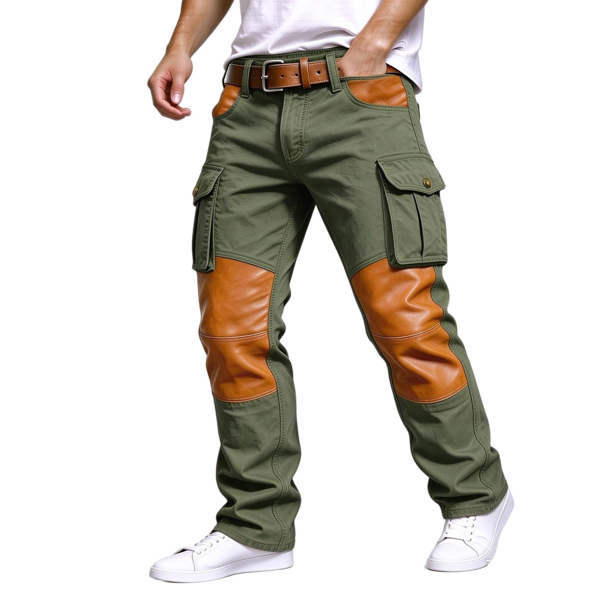 Ridgefield Vintage Patchwork Cargo Trousers
