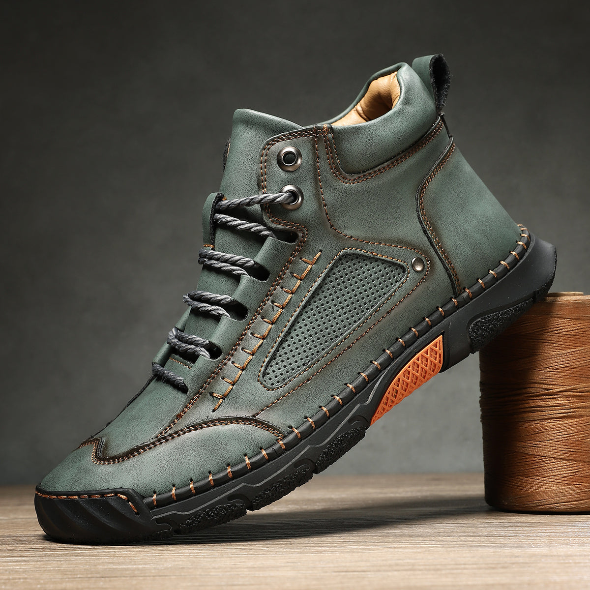 Brandon Legacy Stitched High-Top Boot