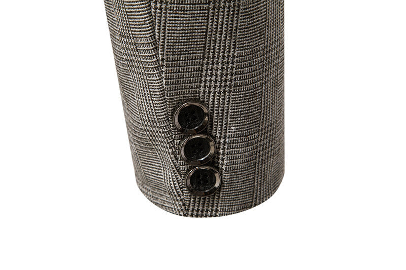 Clifford Signature Wool Blend One-Button Blazer