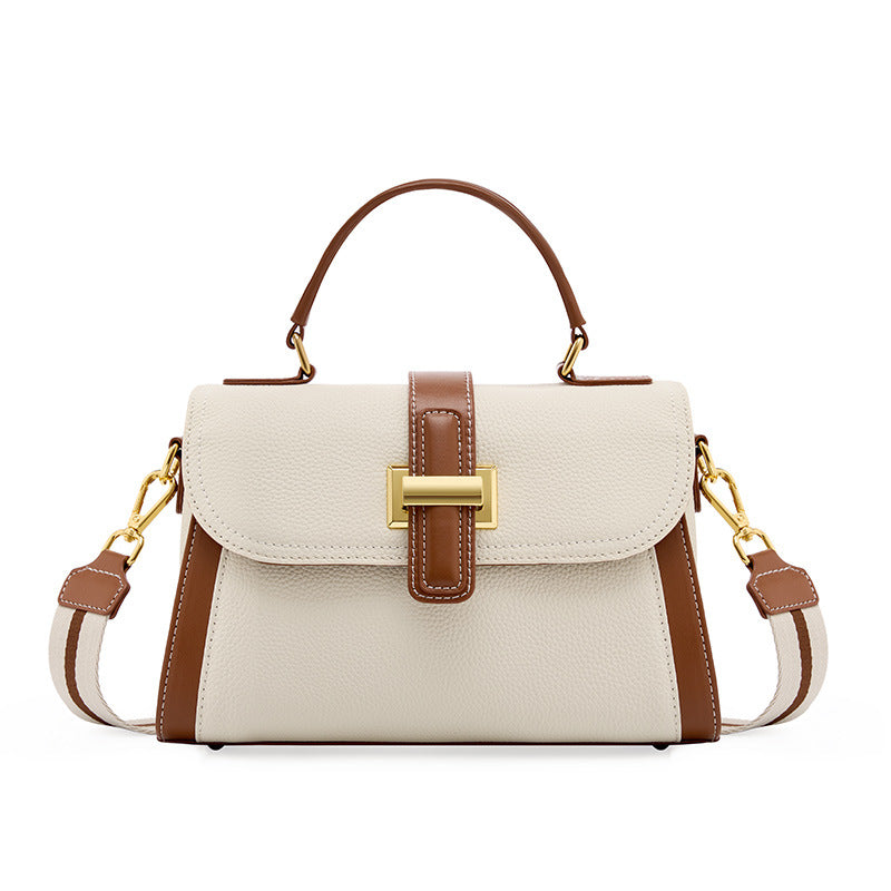 Élise Top-Layer Leather Crossbody Purse
