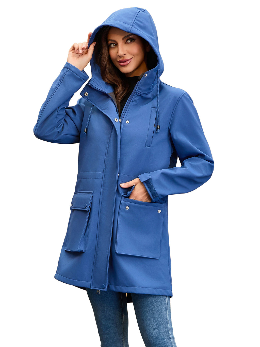Léa All-Weather Windbreaker Rain Jacket