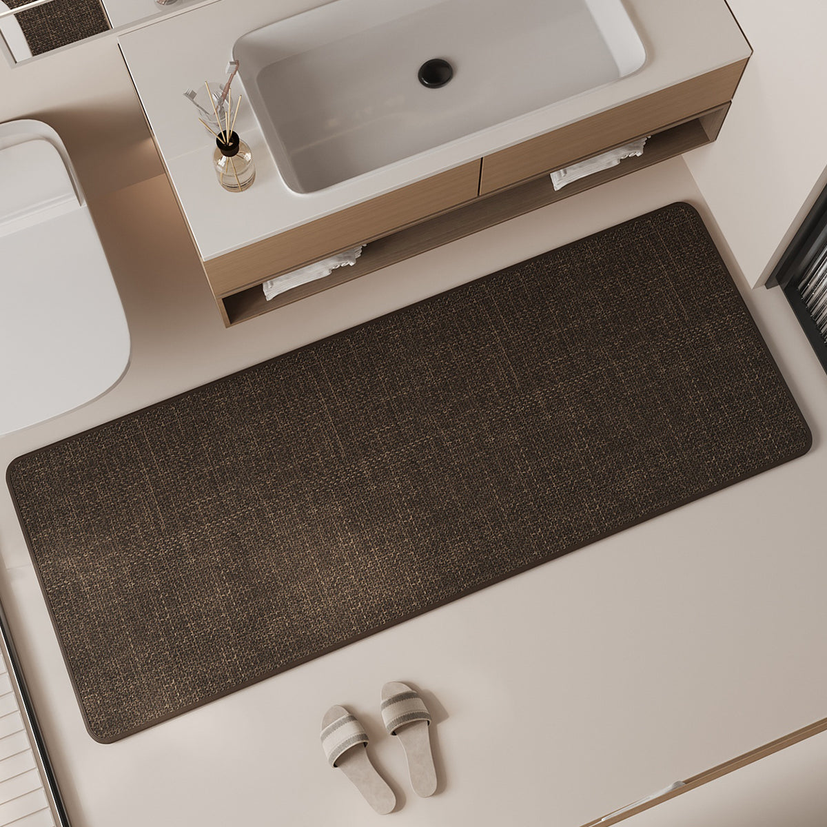 Thise Woven Quick-Dry Long Bath Mat