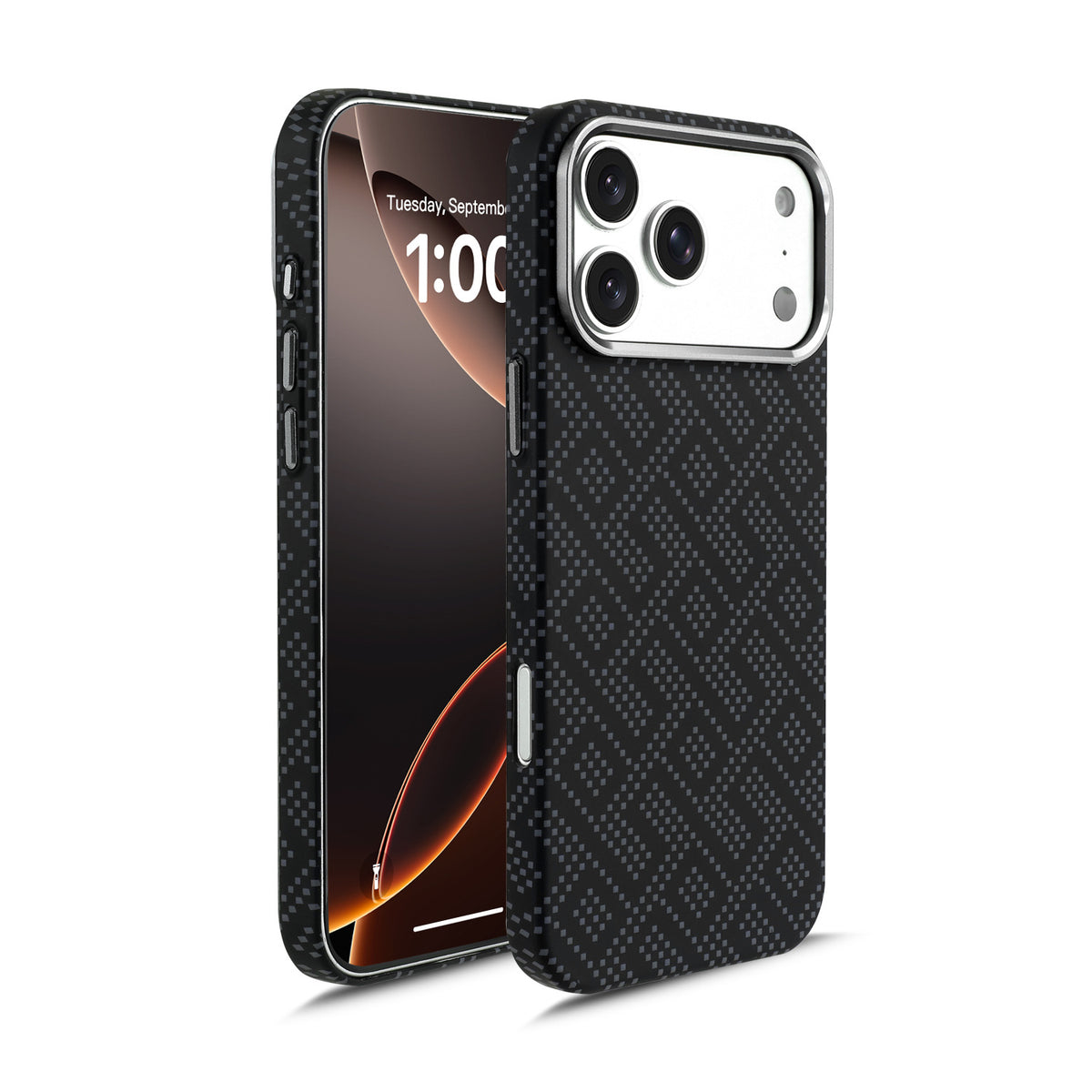Hendrix Classic Carbon Grip iPhone 18 Pro/ProMax Case
