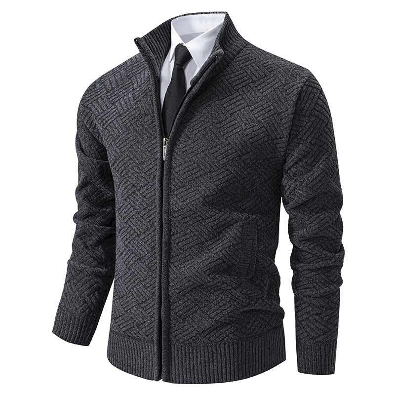 Blake Holloway Thermal Knit Cardigan Jacket