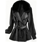 Avéra Fleece Lined Double-Breasted Jacket