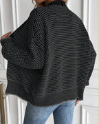 Léa Open Knit Japanese Weave Cardigan