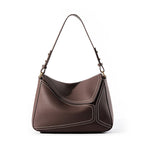 Élise Pillow Leather Underarm Handbag
