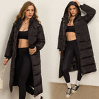 Penelope Longline Puffer Hooded Coat