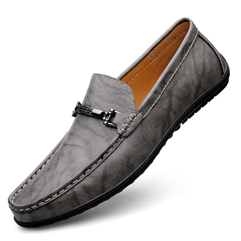 Rutherford Iron Buckle Slip-On Loafers