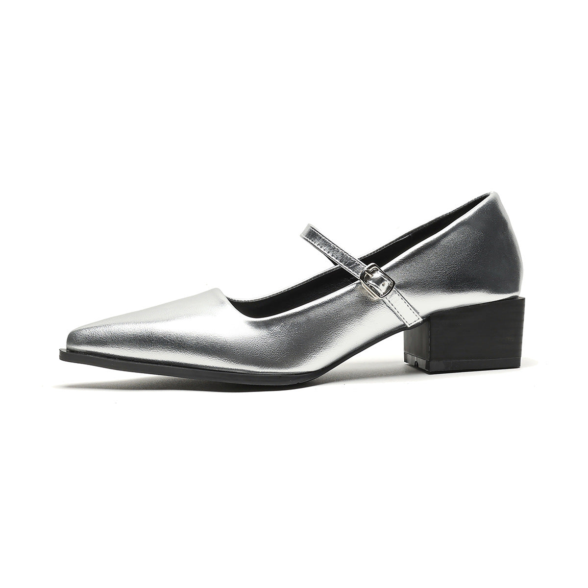 Élise French Pointed Toe Mary Jane Heels