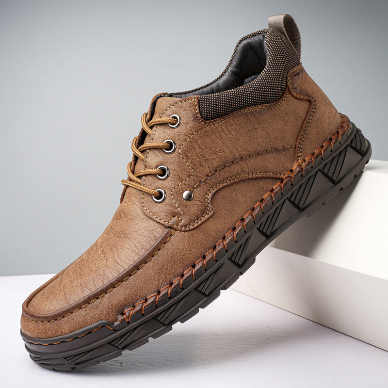 Stalwart Fieldwork Moc-Toe Ankle Boot