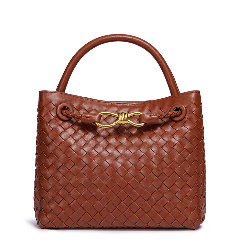 Élise Parisian Vegan Leather Square Handbag