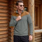Blake Holloway Woodlands Ribbed Stand Collar Sweatshirt