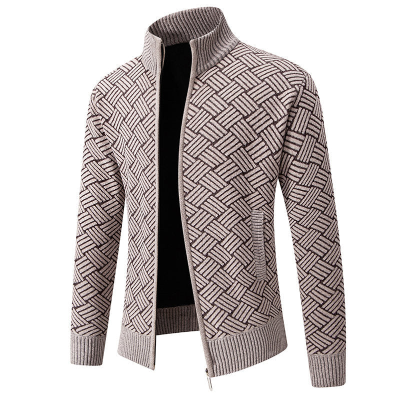 Blake Holloway Thermal Knit Cardigan Jacket