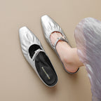 Élise Parisian Chic Square Toe Mary Jane Flats