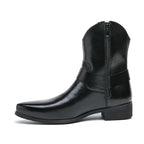 Sterling Pointed-Toe High Top Western Boots