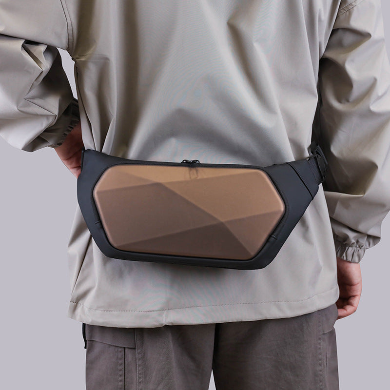 Stealth Shell Men's Sports Crossbody Chest Pack