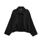 Léa Lightweight Bat Sleeve Bomber Jacket