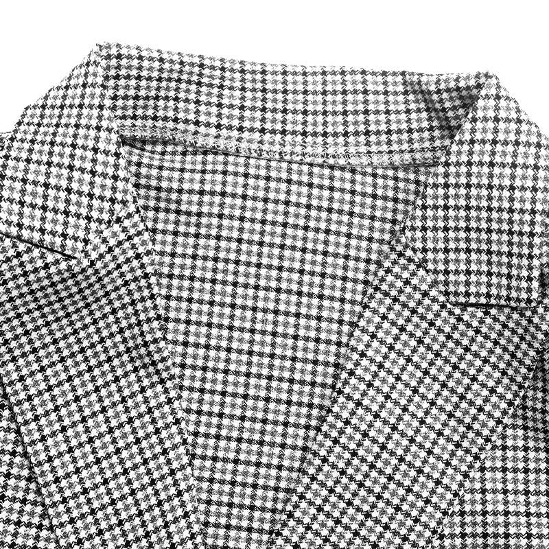 Léa Women's Formal Plaid Business Casual Jacket