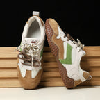 Élise Vintage Rugged Walking Sneakers