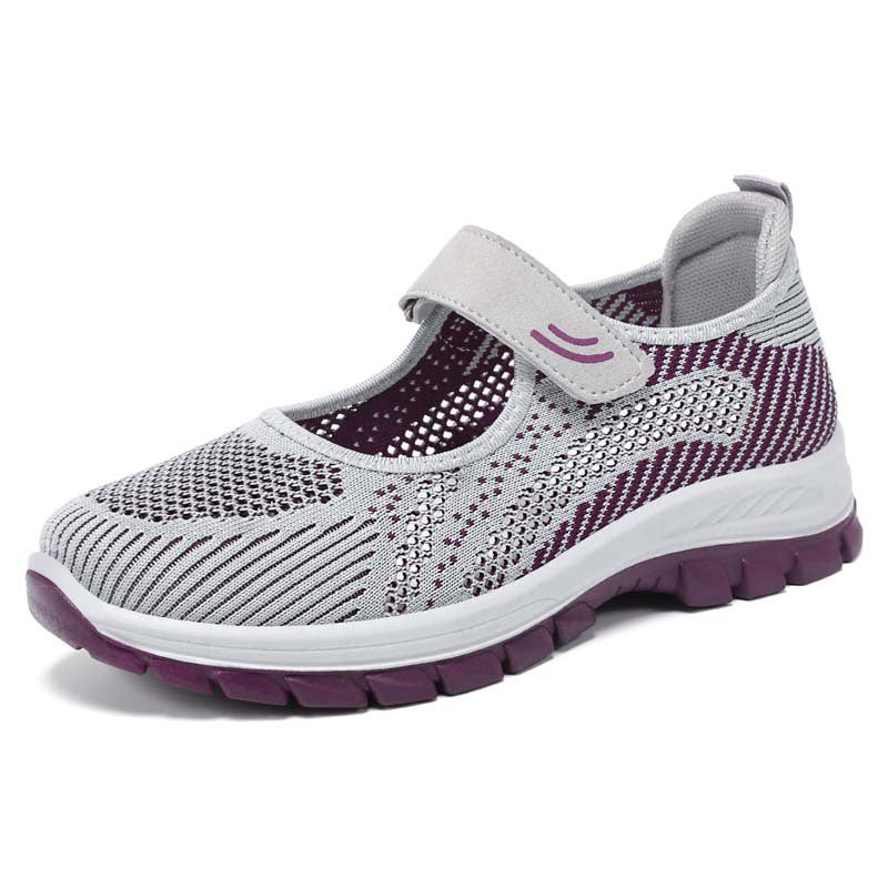 Élise Easy-Wear Velcro Orthopedic Walking Sneakers