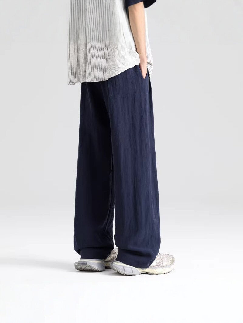 Urban Theory Breathable Linen-Blend Baggy Pants