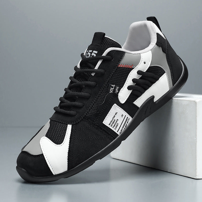 Jonathan Vintage Patchwork Low-Top Trainer