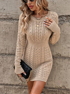 Penelope Effortless Twist Knit Dress
