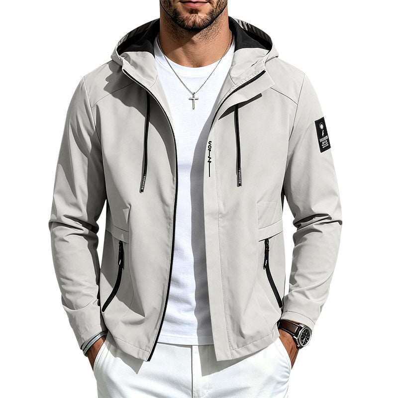 Blake Holloway Horizon Hooded Lightweight Rain Jacket