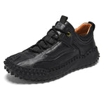Stryde Vintage Stitched Supple Leather Sneaker