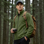 Blake Holloway Microfleece Zip-Up Lightweight Jacket