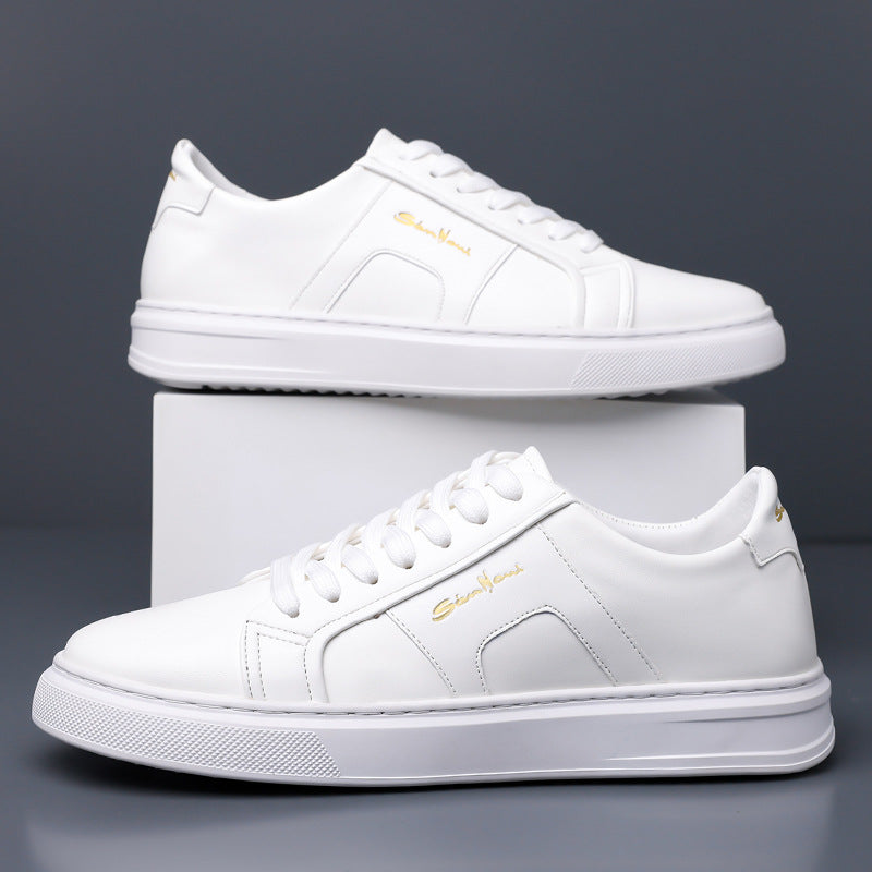 Sam Nom Minimal White Dress Sneakers