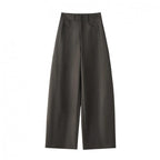 Luciel High-Waist Curved Palazzo Trousers