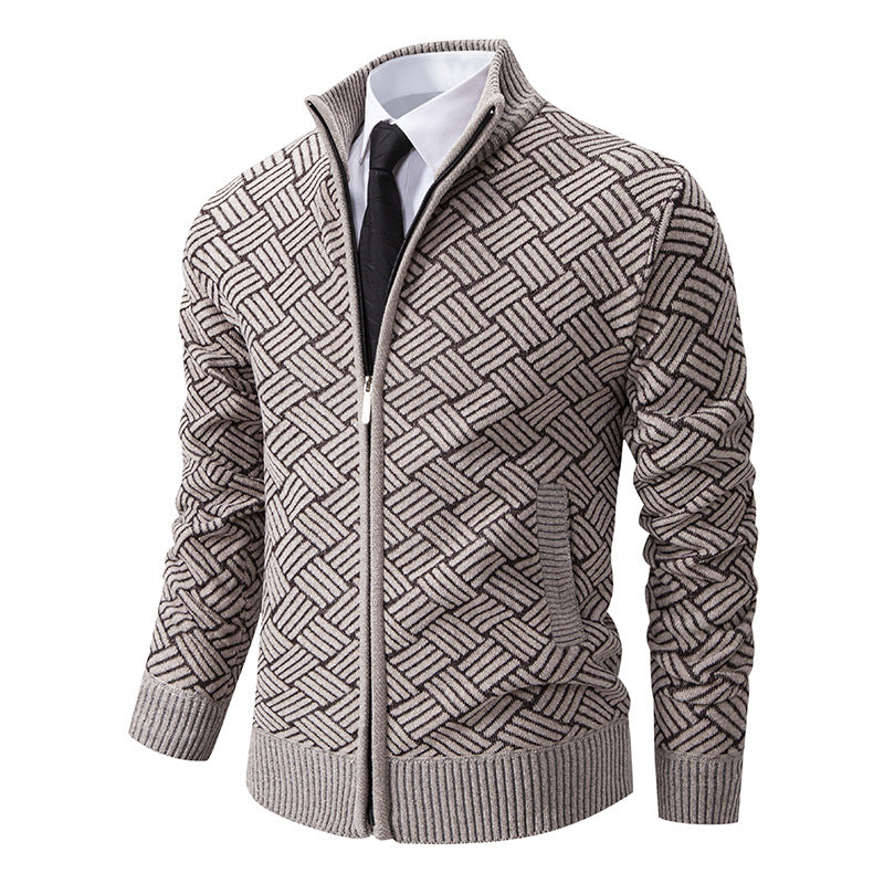 Blake Holloway Thermal Knit Cardigan Jacket