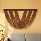 Thise Nordic Mahogany Woven Tapestry