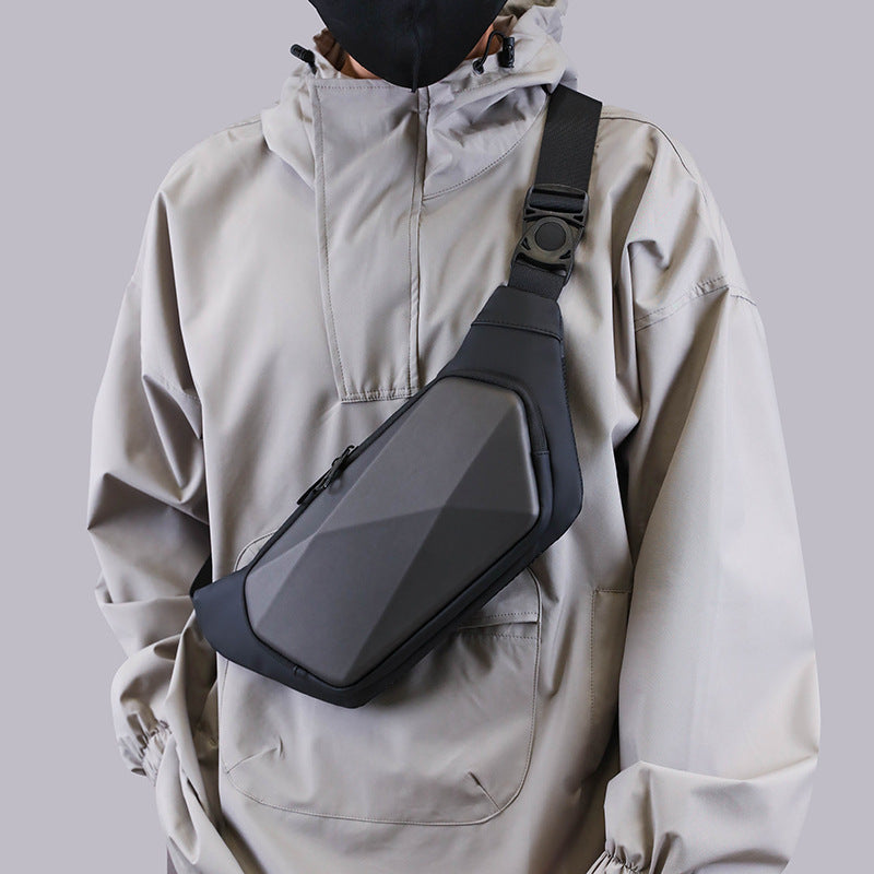 Stealth Shell Men's Sports Crossbody Chest Pack