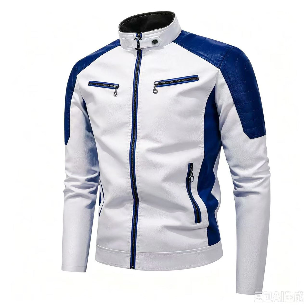 Stryde Speedster Two-Tone Biker Jacket