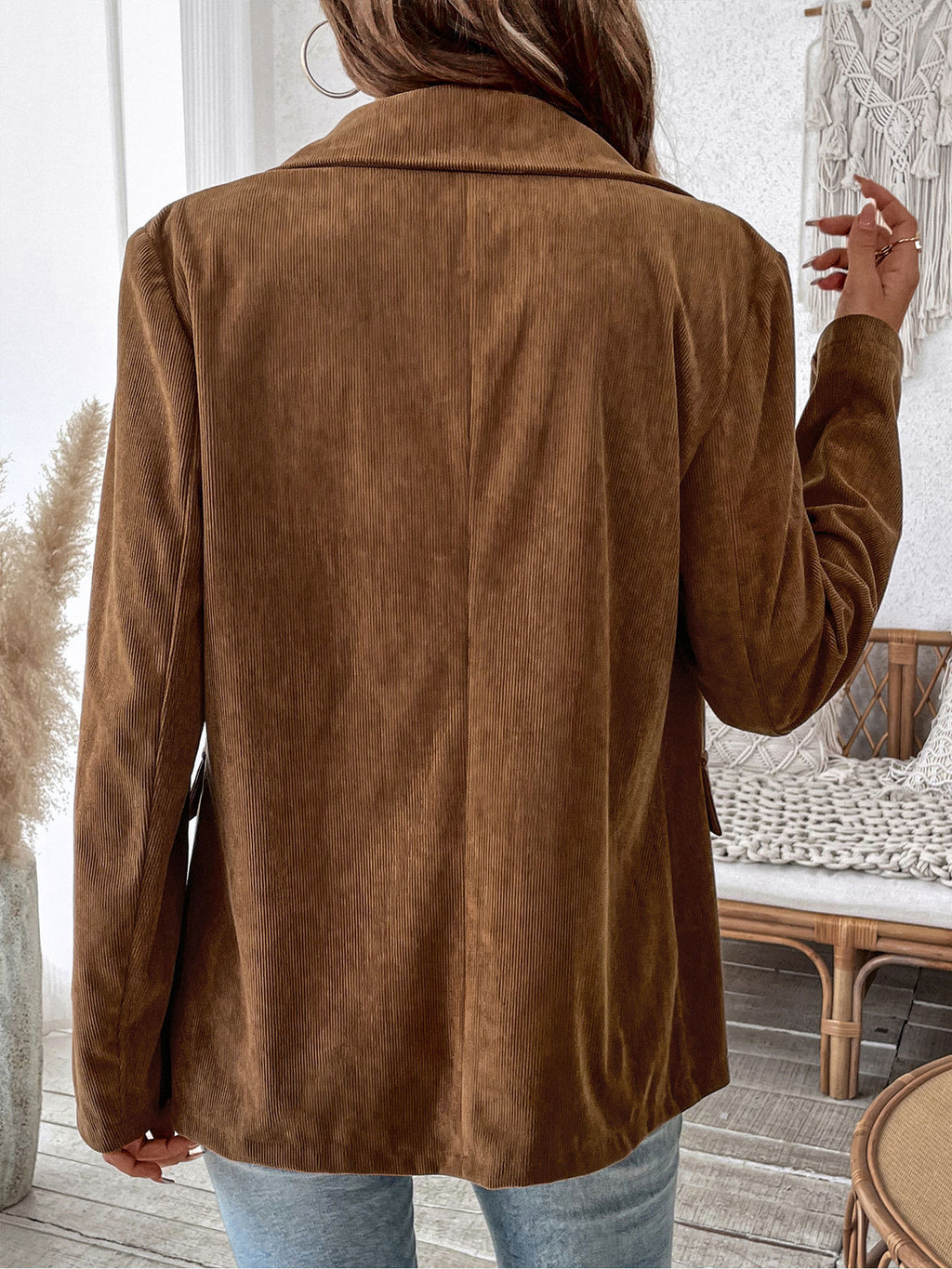 Léa Corduroy Blazer Jacket for Women