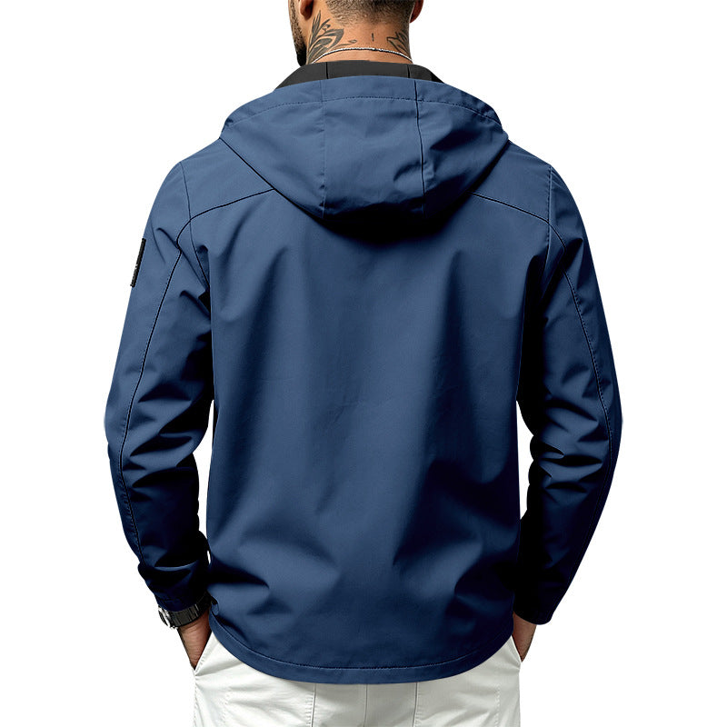 Blake Holloway Horizon Hooded Lightweight Rain Jacket
