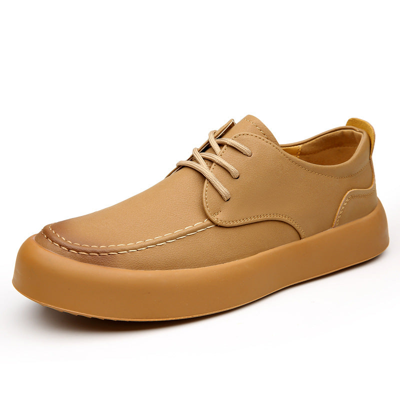 Clifford Leather Moc Toe Derby Shoe