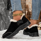 Alessia Nordic Stitch Winter Comfort Mules