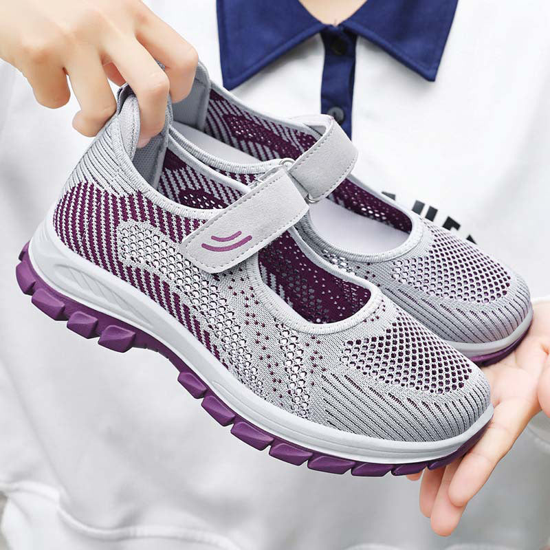 Élise Easy-Wear Velcro Orthopedic Walking Sneakers