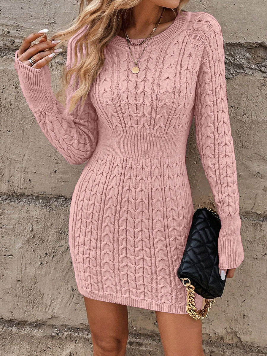 Penelope Effortless Twist Knit Dress