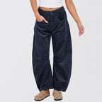 Léa Ribbed Corduroy Wide Leg Pants